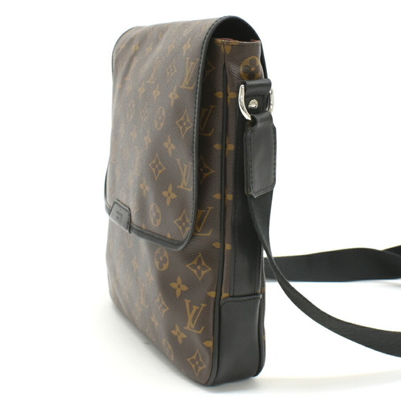 Louis Vuitton Monogram Crossbody MM Bass Macassar Brown Canvas - Picture 2 of 8